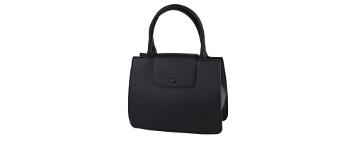 Eлегантна дамска чанта от еко кожа в черен цвят Код: A910