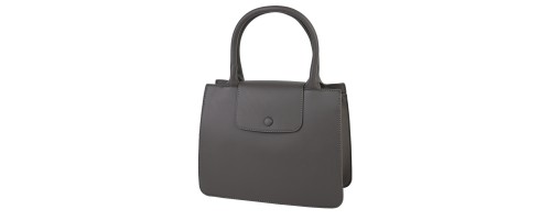 Eлегантна дамска чанта от еко кожа в сив цвят Код: A910