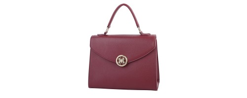  Дамска чанта от висококачествена еко кожа в цвят бордо. Код: A917