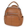 Дамска раница /чанта от еко кожа в кафяв цвят. Код: В 7906