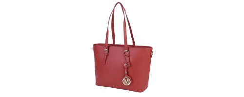 Дамска ежедневна чанта в червен цвят CA78