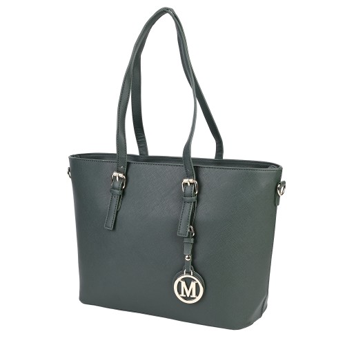 Дамска ежедневна чанта в зелен цвят CA78