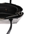 Дамска чанта от висококачествена еко кожа в черен цвят. Код: D9032