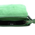 Дамска чанта от естествена кожа в зелен цвят Код: EK43