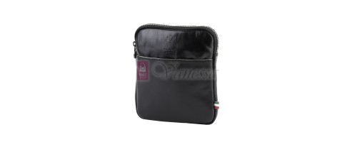 Мъжка чанта от естествена кожа в черен цвят. Код: EK37