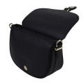 Дамска чанта от естествена кожа в черен цвят. Код: EK49