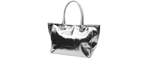 Ежедневна дамска чанта в сребрист цвят Код: EK89