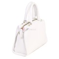 Малка дамска чанта от естествена кожа, в бял цвят Код: EKM65