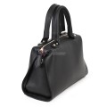 Малка дамска чанта от естествена кожа, в черен цвят Код: EKM65