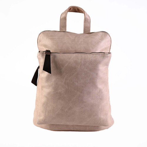 Дамска раница/чанта от еко кожа в розов цвят Код: HJ2120