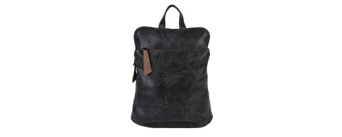 Дамска раница/чанта от еко кожа в тъмно сив цвят Код: HJ2120 