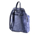 Дамска раница/чанта от еко кожа - син цвят. MC 155
