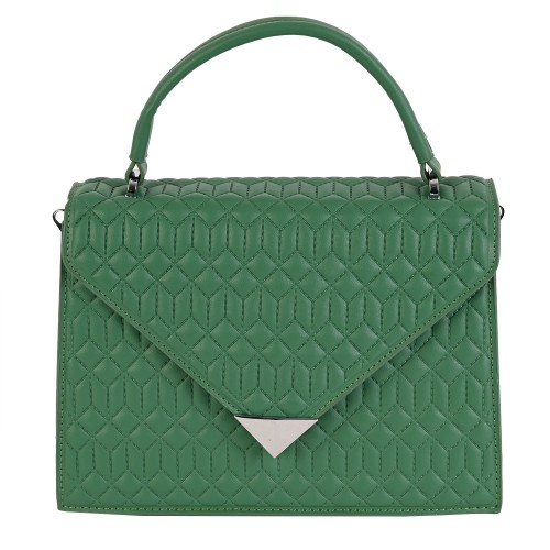 Дамска малка чанта в зелен цвят MC382