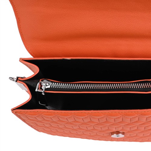 Дамска малка чанта в оранжев цвят MC382