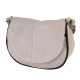 Код: P001 Дамска чанта от естествена кожа направена от парчета в бежов цвят