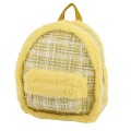 Детска раница от текстил в жълт цвят. Код: R8813
