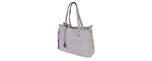 Дамска чанта от еко кожа в сив цвят. Код: RX307