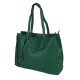 Дамска чанта от еко кожа в зелен цвят. Код: RX307