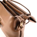 Дамска чанта през рамо от еко кожа - бежов цвят. Код: RZ1