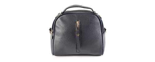 Дамска чанта през рамо от еко кожа - тъмно син цвят. Код: RZ1 