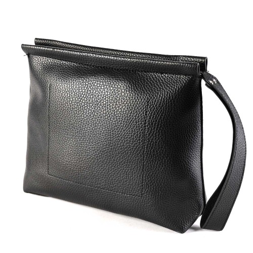 Дамска чанта през рамо от еко кожа - черен цвят. Код: RZ1
