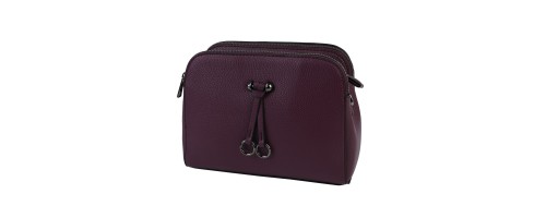Дамска чанта от висококачествена еко кожа в цвят бордо Код: TR840