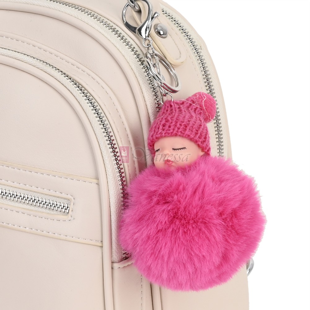 Ключодържател бебе в цвят циклама. Код: K20