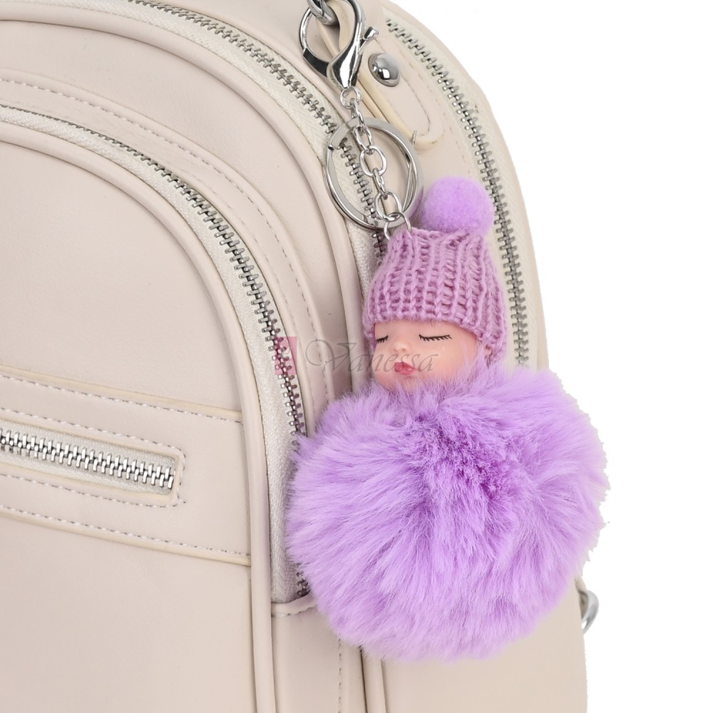 Ключодържател бебе в лилав цвят. Код: K20