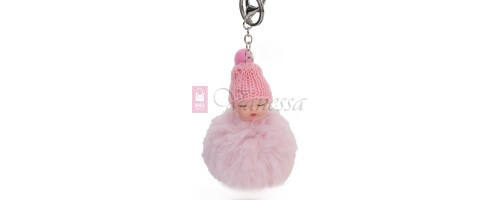 Ключодържател бебе в светлорозов цвят. Код: K20