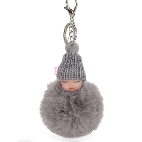 Ключодържател бебе в сив цвят. Код: K20