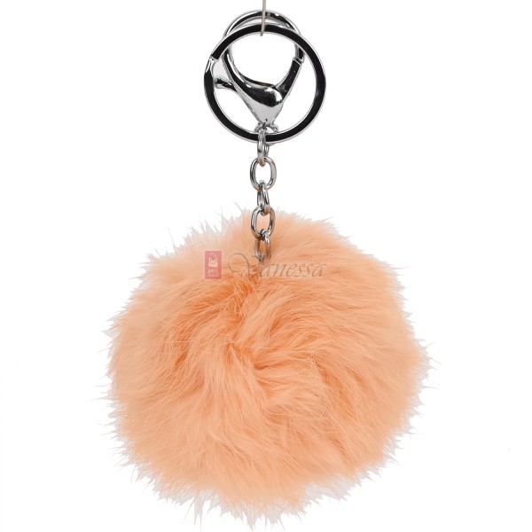 Ключодържател топка в светлооранжев цвят. Код: K21