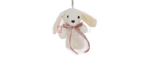 Ключодържател зайче в светлобежов цвят. Код: K22