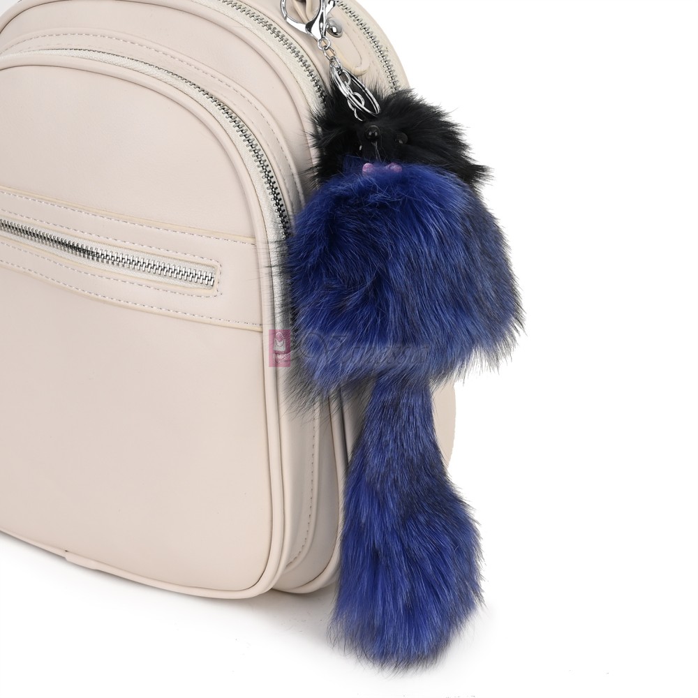 Ключодържател плюшена играчка в син цвят. Код: K24