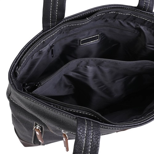 Дамска ежедневна чанта от висококачествена еко кожа Код:15129