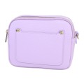Малка дамска чанта от естествена кожа в лилав цвят. Код: EK36