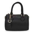 Малка дамска чанта, от естествена кожа, в черен цвят Код: EK56-2