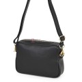 Ежедневна, малка дамска чанта от естествена кожа, в черен цвят Код: EKM56