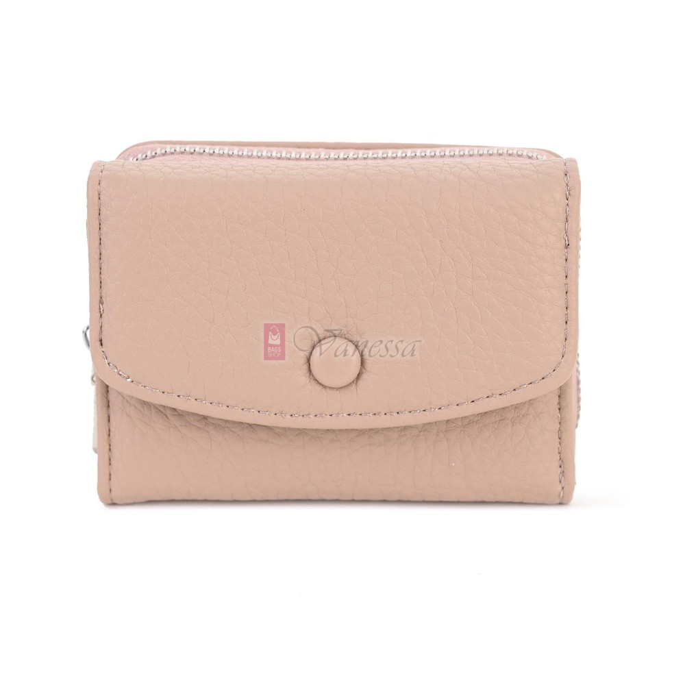 Малко дамско портмоне от еко кожа в розов цвят Код: N822-B
