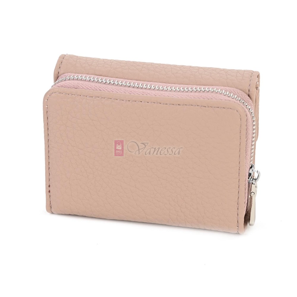 Малко дамско портмоне от еко кожа в розов цвят Код: N822-B