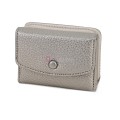 Малко дамско портмоне от еко кожа в сребрист цвят Код: N822-B