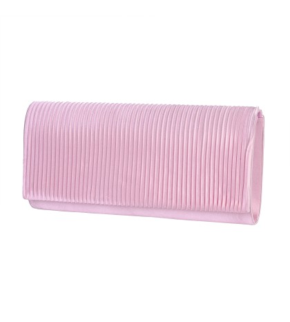 Вечерна дамска чанта в розов цвят Код: B2338