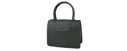 Eлегантна дамска чанта от еко кожа в зелен цвят Код: A910