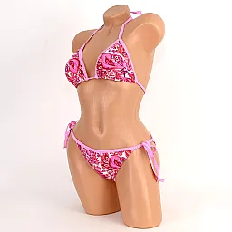 Бански от две части в цвят циклама. КОД 3034 - 3034-2