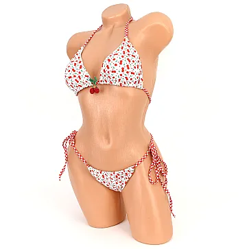 Бански от две части в бял цвят. КОД 3058 - 3058