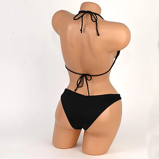 Бански от две части в черен цвят. КОД 3139 - 3139