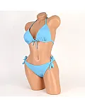 Бански от две части в син цвят. КОД 327 - 327-3