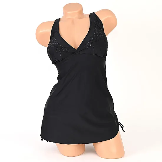 Бански от две части в черен цвят. КОД 77037 - 77037