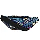Мъжка паласка от текстил в тъмносин цвят с принт на листа Код: 089 - 089