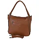 Дамска чанта от еко кожа в кафяв цвят. Код: 2508 - 2508-4