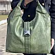 Дамска чанта от екологична кожа в тъмносин цвят. Код: 5261 - 5261-3